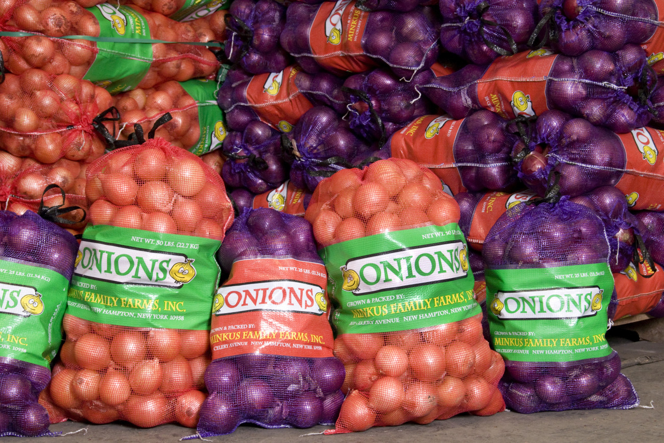 Our Onions Red, Yellow, and More Minkus Family Farms